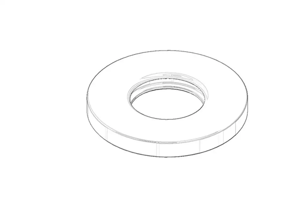 DORNBRACHT Rosette ERSATZTEILE 092796004 D. 52 x 6 mm Chrom, 092796004-00 Galeriebild 1